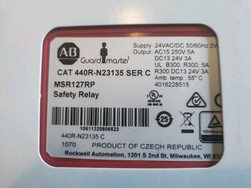 Allen bradley 440r - bradley, ser