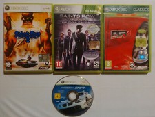 Saints Row The Third + Need for speed shift + Saints Row 2 + PGR 4 XBOX 360