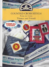 DMC Thomas and Friends Libretto grafico punto croce treni Point de Croix