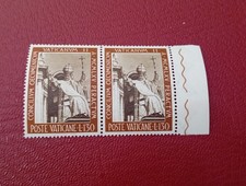 11 Ott 1966 Città del Vaticano Coppia Concilio Ecumenico Chiusura n 444 Lire 130
