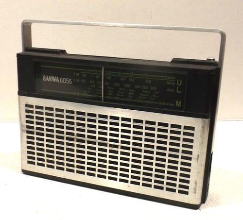 Vecchio vintage radio sanwa - vintage,