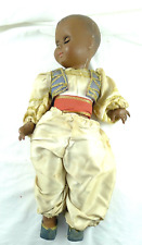BAMBOLOTTO VECCHIO BAMBOLA MORETTO VESTITI ARABI 1930 CELLULOIDE