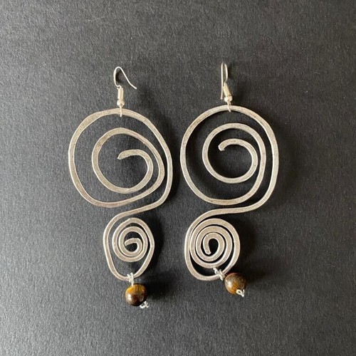 Orecchini wire wrapping - , filo