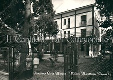 1958 MILANO MARITTIMA Cervia Pensione Gioia Marina Ravenna Cartolina