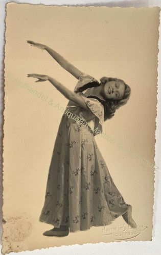 Orig foto cartolina ballerina - orig.,
