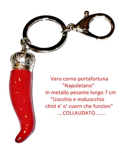 Corno portafortuna napoletano - corno,