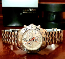 Sector 330 White Dial 43mm