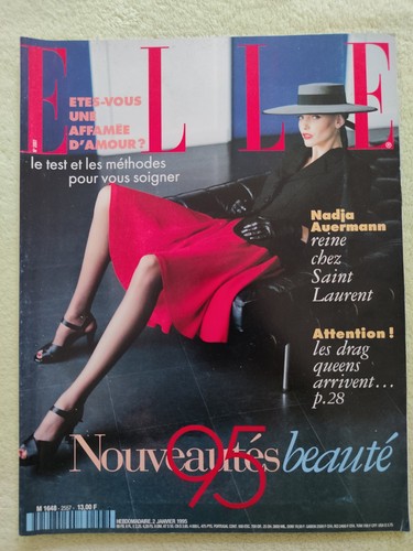 Elle jan 1995 cover nadja - jan.1995,