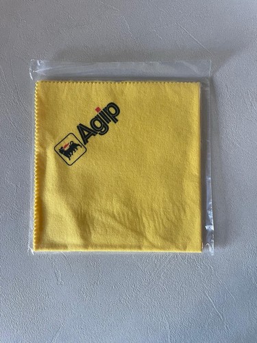 Panno agip cotone vintage auto - vintage,
