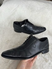 Scarpe Eleganti Stringate Derby Harris Vera Pelle Made in Italy Handmade Tg. 44