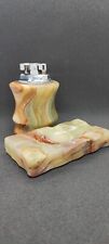 Accendino  posacenere marmo onice made in Italy vintage