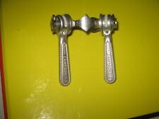 SET MANETTINI CAMPAGNOLO LEVE CAMBIO VINTAGE SHIFTERS LEVERS NEW NOS