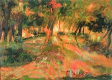 UGO ATTARDI - OLIO SU TELA 70X50 - AUTENTICATO