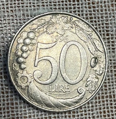 Moneta lire 1996 rara - 50,