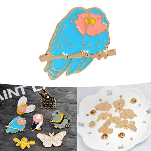 Spilla pappagallo blu - pappagallo,