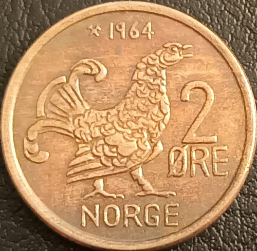 Norvegia moneta ore 1964 - moneta,