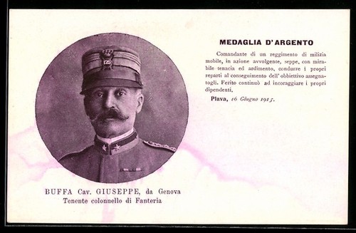Cartolina buffa cav giuseppe - cav.,