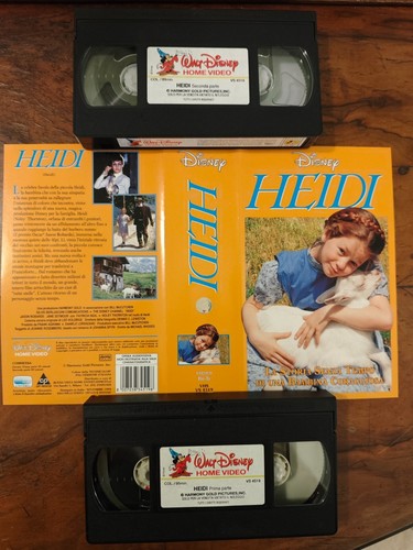 Heidi vhs walt disney - heidi, 2