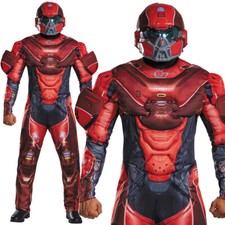 ABITO DA UOMO ROSSO HALO