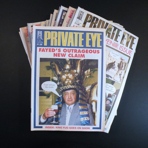 Private eye magazine - private,