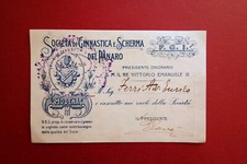 Tessera Società Ginnastica e