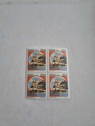 Quartina francobolli 100 - quartina, lire