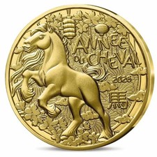 1/4 euro anno del cavallo