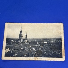NOVARA VEDUTA GENERALE - CARTOLINA PICCOLA BIANCO E NERO