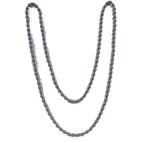 Collana perline filo - collana,