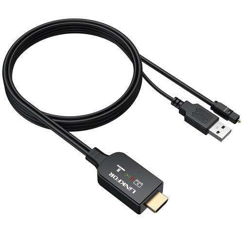 Adattatore hdmi arc ottico - hdmi,