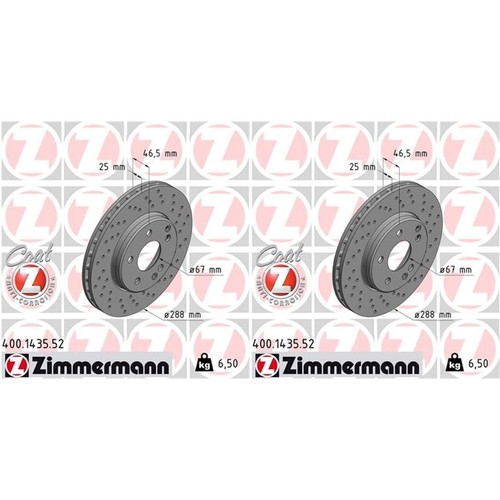 Dischi freno zimmermann - freno,