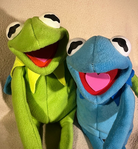 Pupazzi kermit giocattoli - kermit,