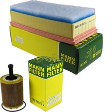 MANN-FILTER Set Di Filtri Olio E Aria Per Audi A4 Avant 2.0 TDI Q5