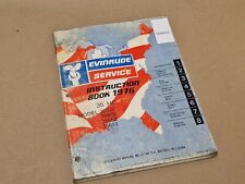 Evinrude Libretto Istruzioni