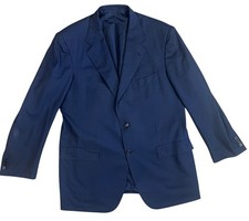 Kiton blazer uomo 44r blu - blazer,