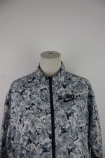 NIKE GIUBBINO GIACCA DONNA Tg M WOMAN JACKET CASUAL VINTAGE LOGO FLOREALE