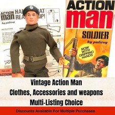 Action Man Vintage Accessori