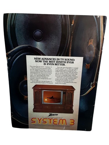 Zenith system console tv - system,