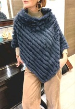 Poncho 100% Vero Lapin