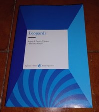 D'INTINO NATALE LEOPARDI STUDI