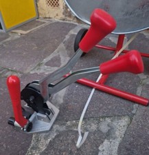 KIT REGGIATRICE COMPLETO DI REGGIA 9mm TENDI REGGIA  SIGILLI  CARRELLO 