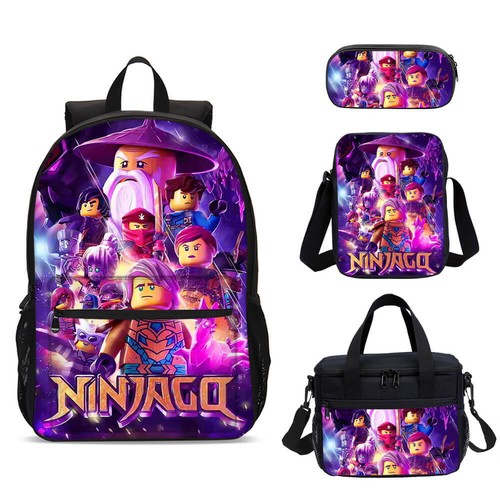Zaino scuola grande ninjago - zaino,