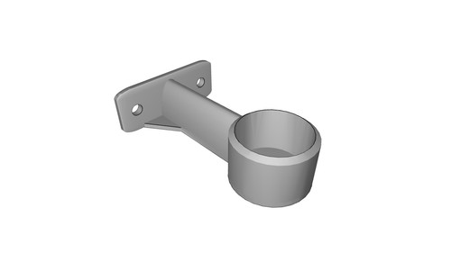 Supporto soffitto per asta - supporto,