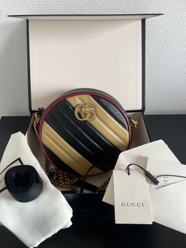 Gucci marmont rotondo - gg,