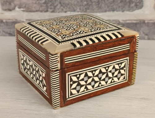 Scatola legno portagioie - legno,