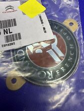 LOGO BADGE EMBLÈME Monogramme PEUGEOT 205 ROLAND GARROS ORIGINAL 8663YK Neuf