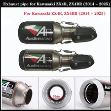 Tubo scarico moto per Kawasaki