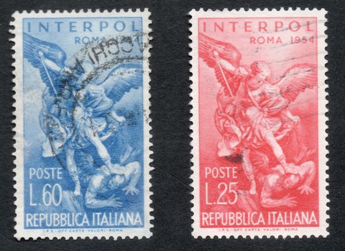 Italia 1954 interpol polizia - 1954,