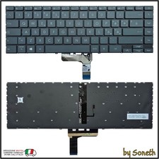 TASTIERA ITALIANA PER ASUS ZENBOOK 14 UX425EA UX425EA-KI584R RETROILLUMINATA
