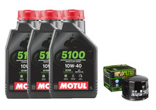 TAGLIANDO MOTO GUZZI CALIFORNIA 1982/1993 3 OLIO MOTUL 5100 10W40 + FILTRO HIFLO
